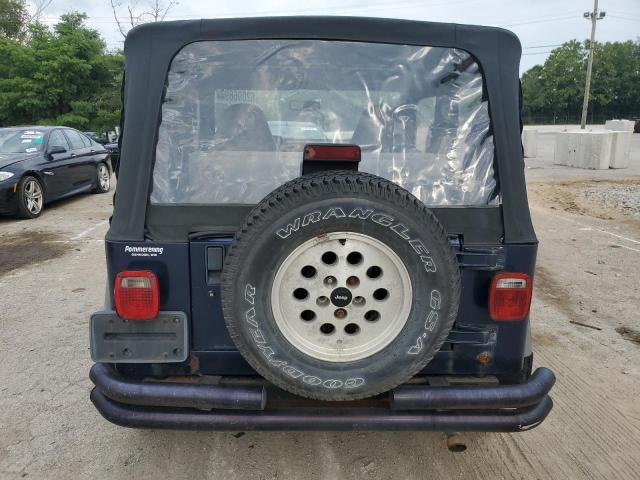 1J4FY29P3VP541292 - 1997 JEEP WRANGLER / SE BLUE photo 6