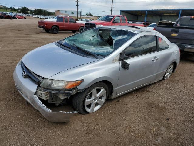 2HGFG12816H526108 - 2006 HONDA CIVIC EX SILVER photo 1