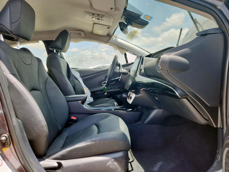 JTDKARFP6H3054976 - 2017 TOYOTA PRIUS PRIM ნაცრისფერი ფოტო 7