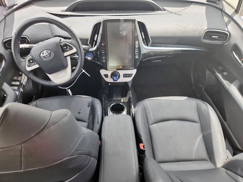 JTDKARFP6H3054976 - 2017 TOYOTA PRIUS PRIM ნაცრისფერი ფოტო 8