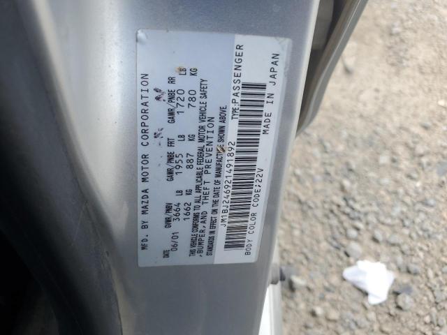 JM1BJ246921491892 - 2002 MAZDA PROTEGE PR5 银色 照片 13