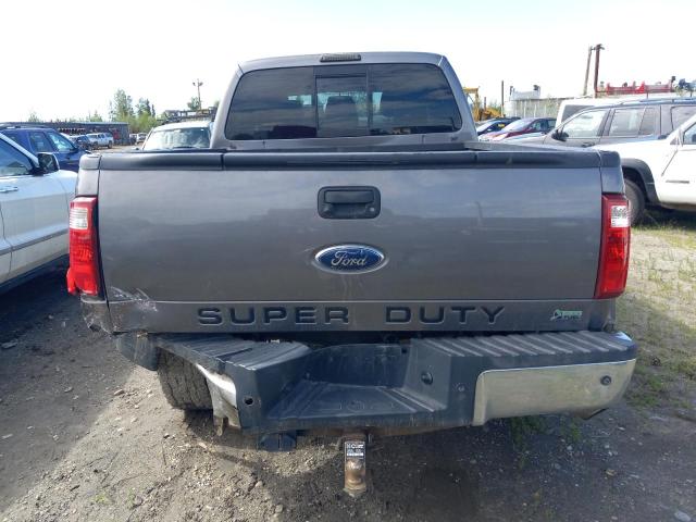 1FT7W2B6XBEA10535 - 2011 FORD F250 SUPER DUTY GRAY photo 6