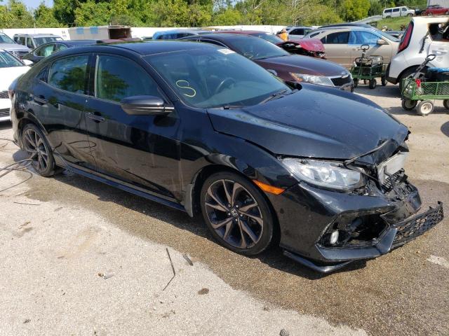 SHHFK7H46JU223861 - 2018 HONDA CIVIC SPORT შავი ფოტო 4