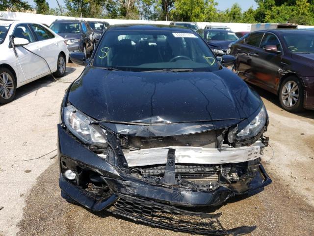 SHHFK7H46JU223861 - 2018 HONDA CIVIC SPORT შავი ფოტო 5