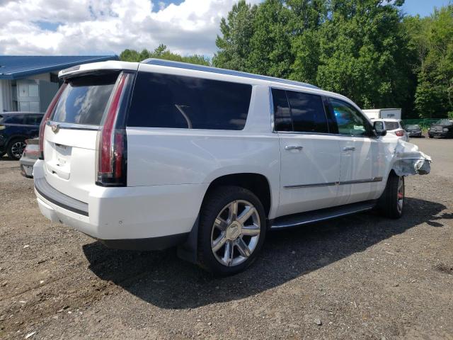 1GYS4HKJ5JR319824 - 2018 CADILLAC ESCALADE ESV LUXURY WHITE photo 3