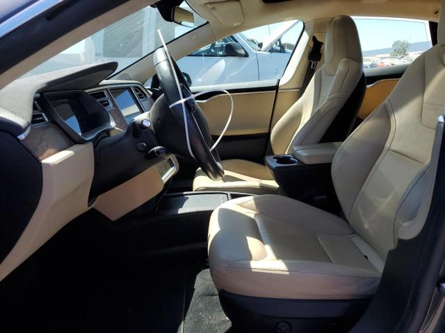 5YJSA1E23GF169267 - 2016 TESLA MODEL S Կապույտ լուսանկար 7