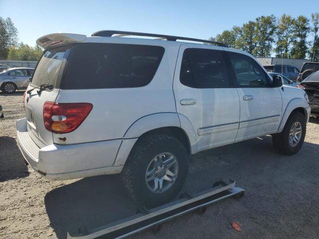 5TDBT48A03S194289 - 2003 TOYOTA SEQUOIA LIMITED WHITE photo 3