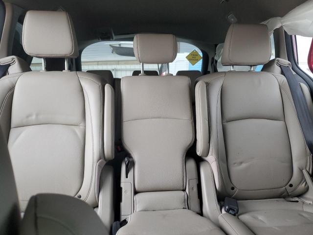5FNRL6H70NB049842 - 2022 HONDA ODYSSEY EXL წითელი ფოტო 10