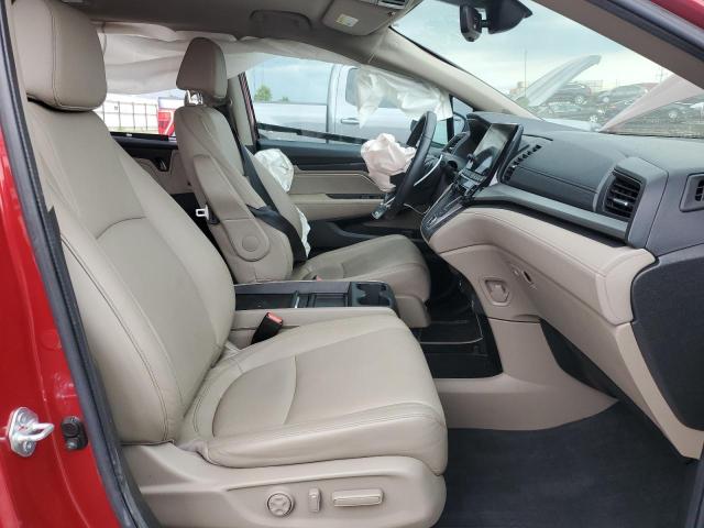 5FNRL6H70NB049842 - 2022 HONDA ODYSSEY EXL წითელი ფოტო 7