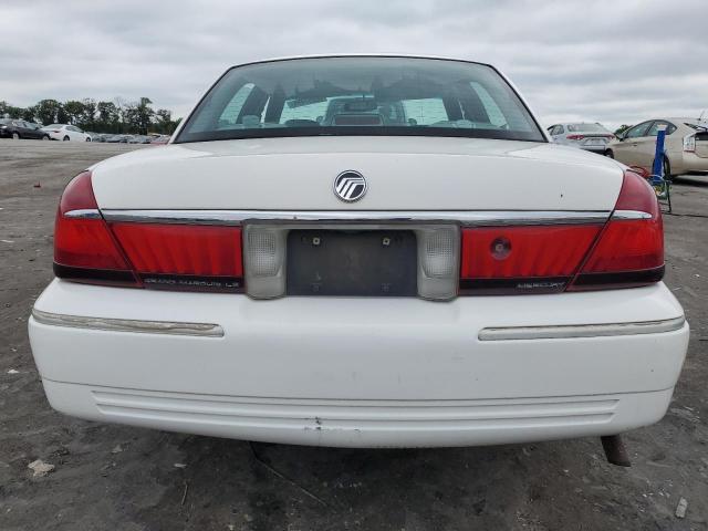 2MEFM75W0YX616829 - 2000 MERCURY GRAND MARQ LS WHITE photo 6