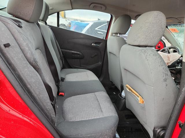 1G1JA5SHXD4135771 - 2013 CHEVROLET SONIC LS RED photo 10