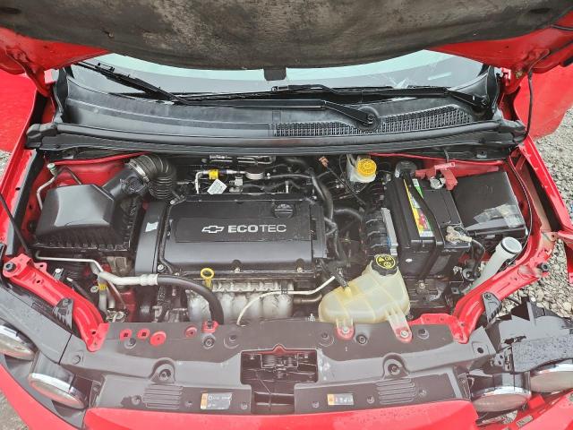 1G1JA5SHXD4135771 - 2013 CHEVROLET SONIC LS RED photo 11