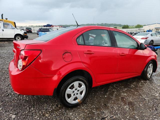 1G1JA5SHXD4135771 - 2013 CHEVROLET SONIC LS RED photo 3