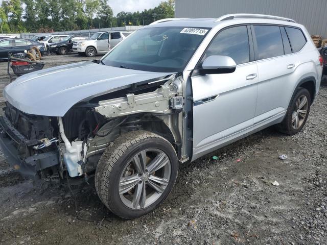 1V2RR2CA2JC586518 - 2018 VOLKSWAGEN ATLAS SEL SILVER photo 1