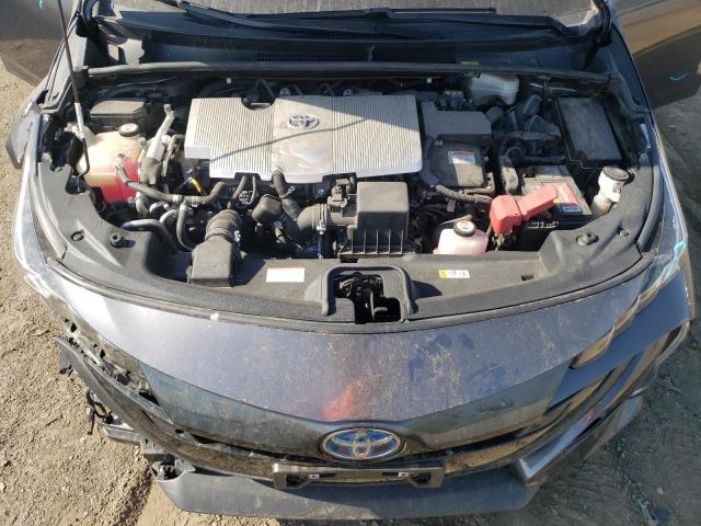 JTDKARFP1H3037227 - 2017 TOYOTA PRIUS PRIM ნაცრისფერი ფოტო 11