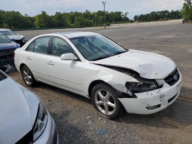 5NPEU46F26H150684 - 2006 HYUNDAI SONATA GLS WHITE photo 4