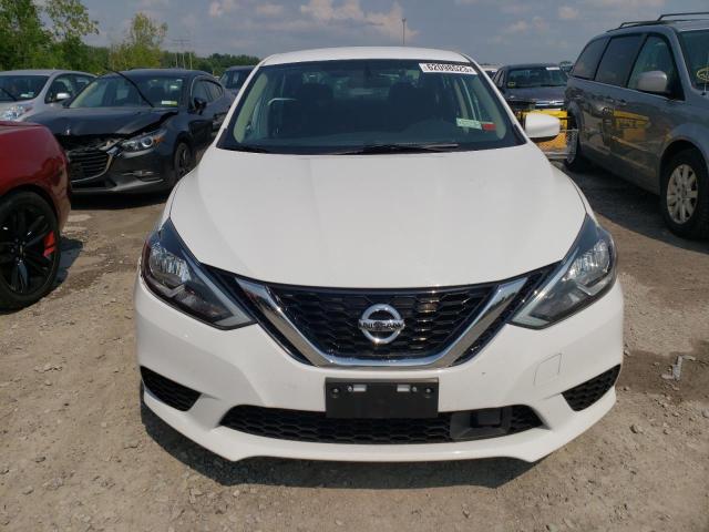 3N1AB7AP6KY365734 - 2019 NISSAN SENTRA S WHITE photo 5