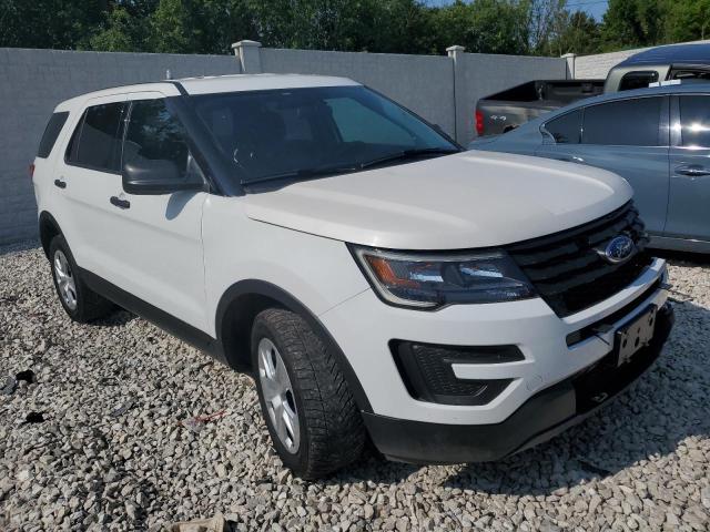 1FM5K8AR6KGB44038 - 2019 FORD EXPLORER POLICE INTERCEPTOR WHITE photo 4