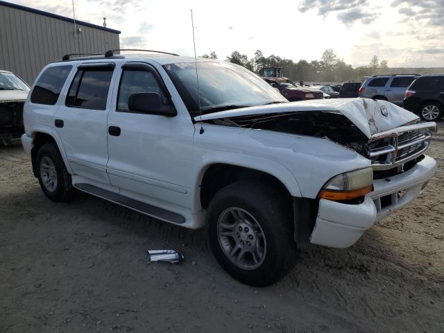 1D4HS58ZX3F518618 - 2003 DODGE DURANGO SLT PLUS WHITE photo 4