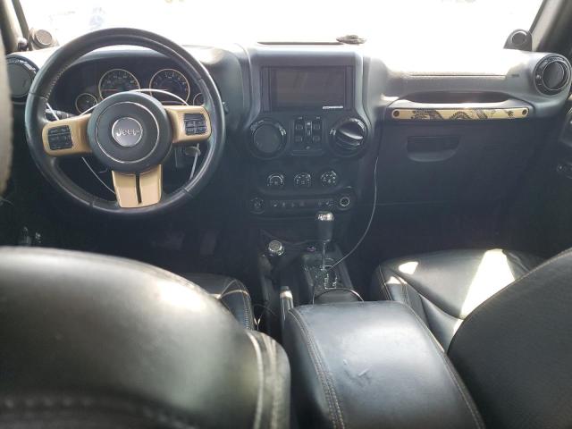 1C4BJWEGXEL190216 - 2014 JEEP WRANGLER UNLIMITED SAHARA BLACK photo 8