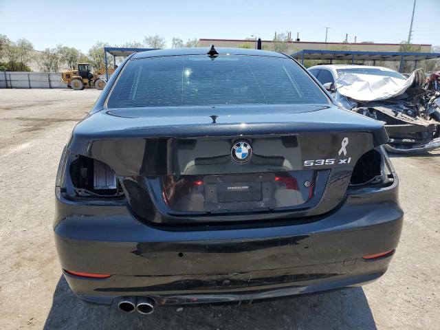 WBANV93548CW56521 - 2008 BMW 535 XI BLACK photo 6