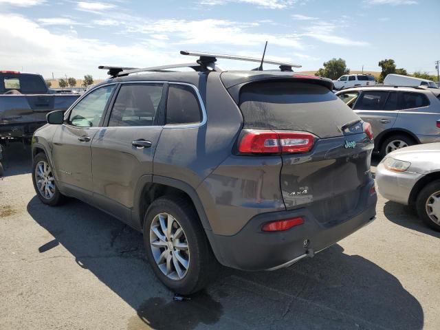 1C4PJMDB7JD527333 - 2018 JEEP CHEROKEE LIMITED GRAY photo 2