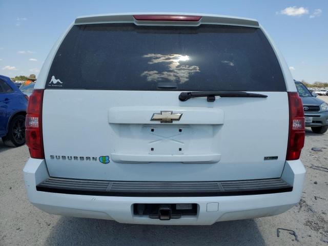 1GNFC16099R170498 - 2009 CHEVROLET SUBURBAN C1500  LS WHITE photo 6