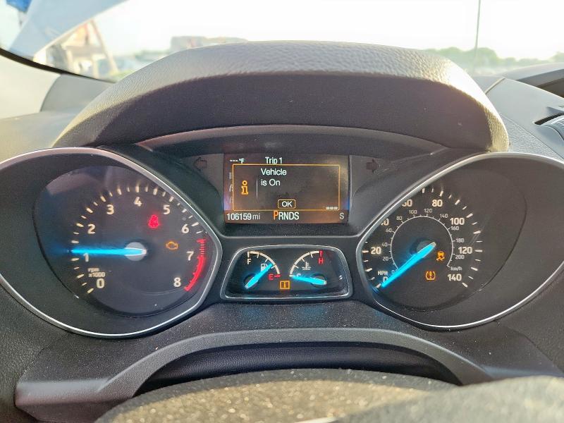 1FMCU0F79KUB86621 - 2019 FORD ESCAPE S ვერცხლისფერი ფოტო 9