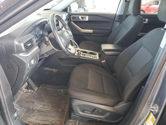 1FMSK8DH7NGA90789 - 2022 FORD EXPLORER XLT GRAY photo 7