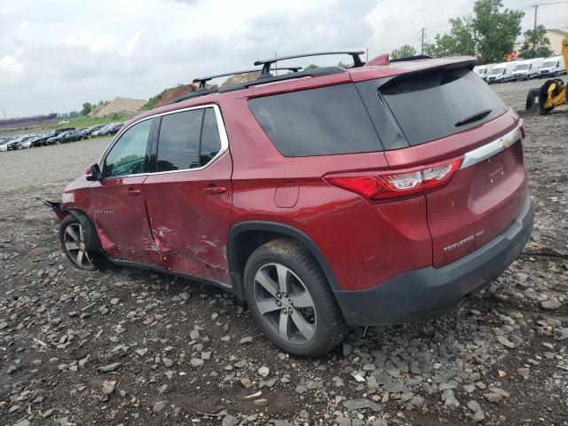 1GNEVHKW9LJ180141 - 2020 CHEVROLET TRAVERSE LT RED photo 2