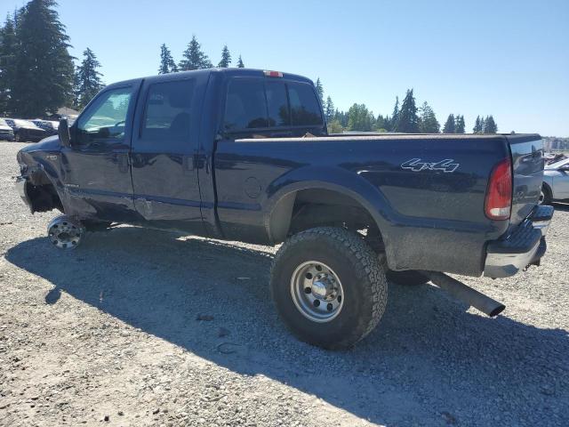 1FTSW31F11EB20292 - 2001 FORD F350 SRW SUPER DUTY BLUE photo 2