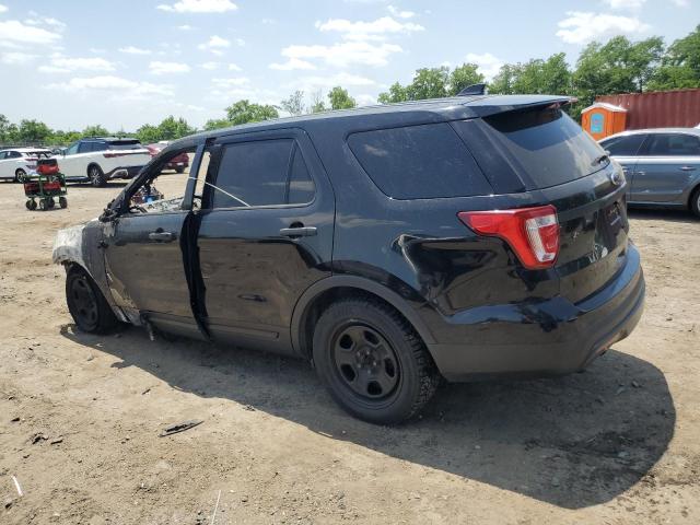 1FM5K8AR8HGC90854 - 2017 FORD EXPLORER POLICE INTERCEPTOR BLACK photo 2