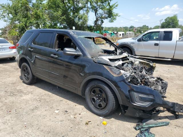1FM5K8AR8HGC90854 - 2017 FORD EXPLORER POLICE INTERCEPTOR BLACK photo 4