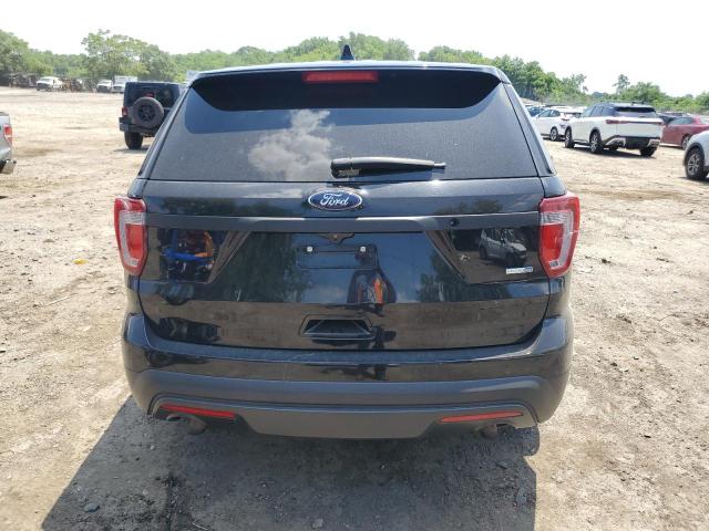 1FM5K8AR8HGC90854 - 2017 FORD EXPLORER POLICE INTERCEPTOR BLACK photo 6