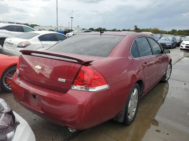 2G1WD58C379334297 - 2007 CHEVROLET IMPALA SUPER SPORT BURGUNDY photo 4