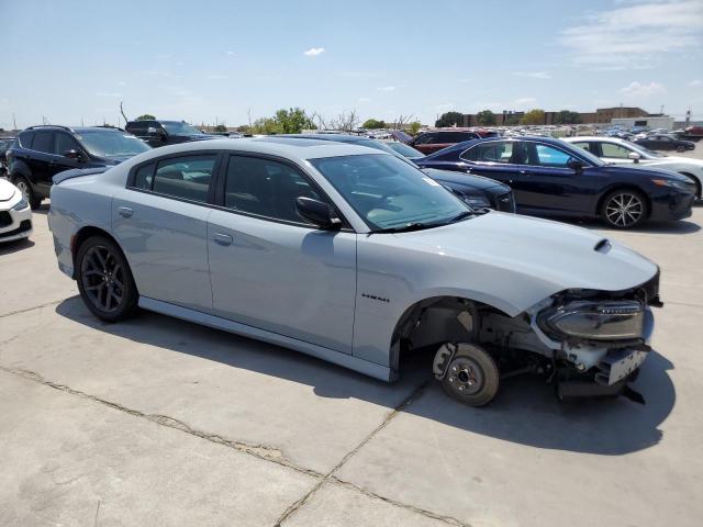 2C3CDXCT7NH235857 - 2022 DODGE CHARGER R/T GRAY photo 4