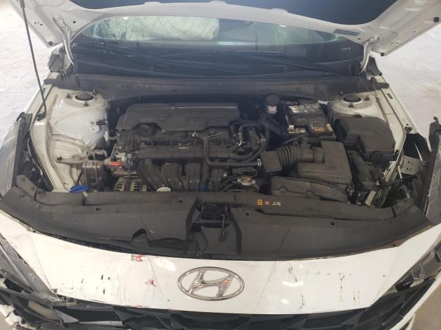 5NPLL4AG5MH034483 - 2021 HYUNDAI ELANTRA SE WHITE photo 11