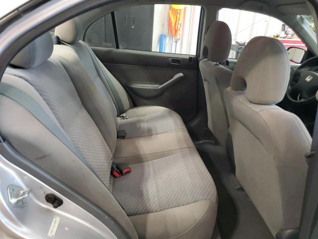 1HGES16365L020445 - 2005 HONDA CIVIC DX VP ვერცხლისფერი ფოტო 10