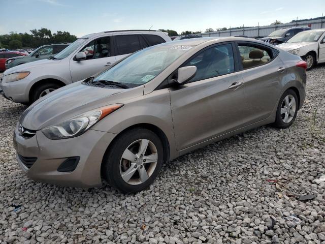 5NPDH4AE4DH352373 - 2013 HYUNDAI ELANTRA GLS GOLD photo 1