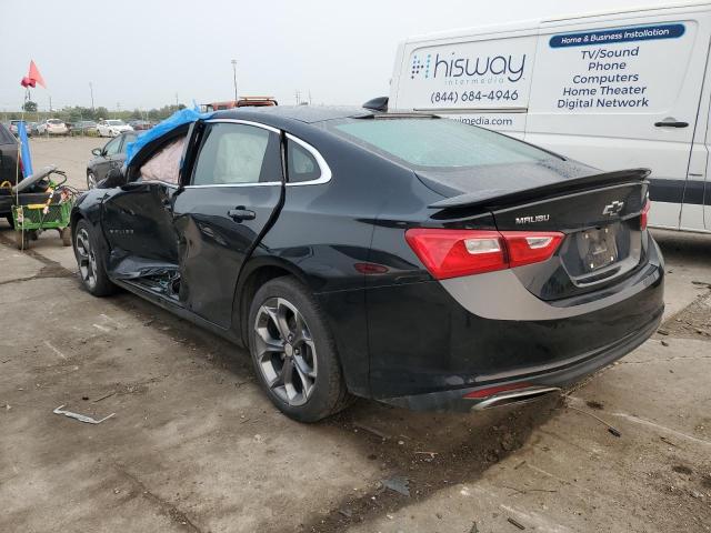 1G1ZG5ST9KF187917 - 2019 CHEVROLET MALIBU RS BLACK photo 2