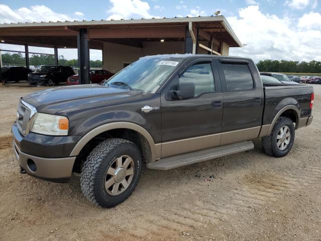 1FTPW14VX6KC85750 - 2006 FORD F150 SUPERCREW GRAY photo 1