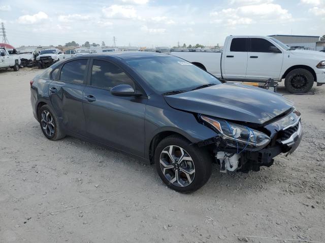 3KPF24AD7ME336481 - 2021 KIA FORTE FE GRAY photo 4