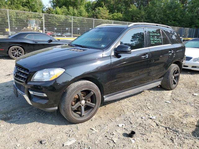 4JGDA5HB4DA169614 - 2013 MERCEDES-BENZ ML 350 4MATIC BLACK photo 1