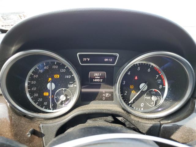 4JGDA5HB4DA169614 - 2013 MERCEDES-BENZ ML 350 4MATIC BLACK photo 9