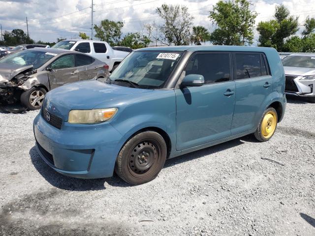 JTLKE50E181042612 - 2008 TOYOTA SCION XB TEAL photo 1