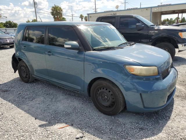 JTLKE50E181042612 - 2008 TOYOTA SCION XB TEAL photo 4