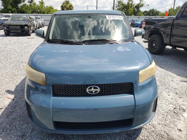 JTLKE50E181042612 - 2008 TOYOTA SCION XB TEAL photo 5