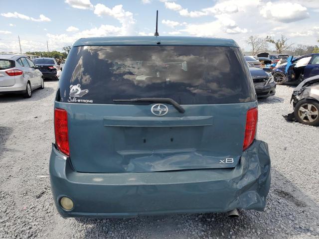JTLKE50E181042612 - 2008 TOYOTA SCION XB TEAL photo 6