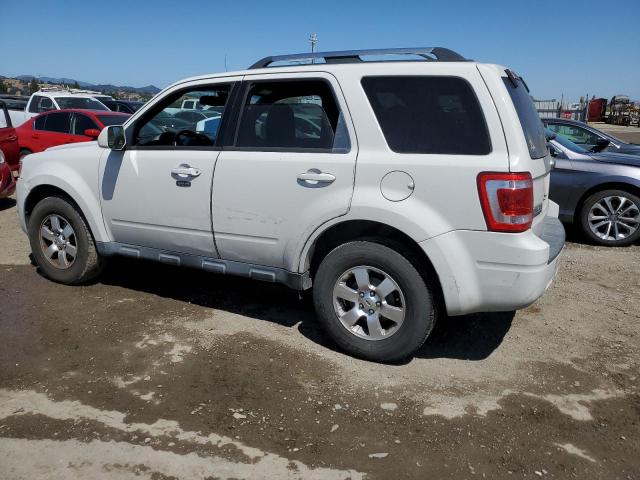 1FMCU9EG9CKB83804 - 2012 FORD ESCAPE LIMITED WHITE photo 2
