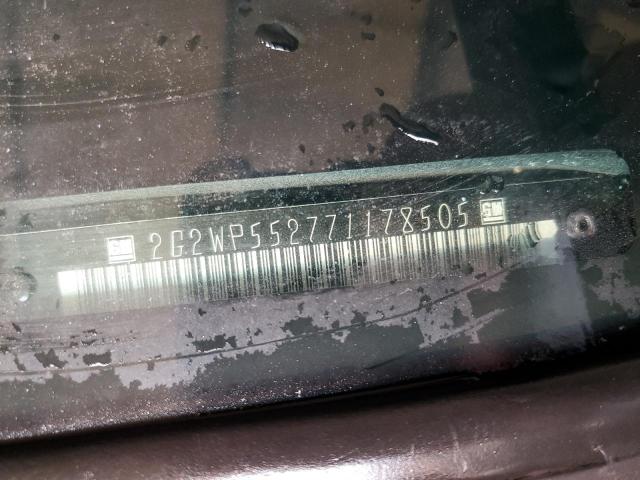 2G2WP552771178505 - 2007 PONTIAC GRAND PRIX 黑色 照片 12